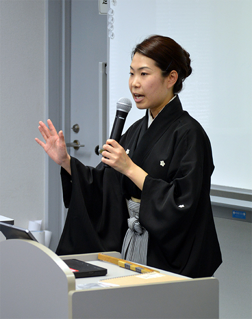 能楽師 寺井千景氏